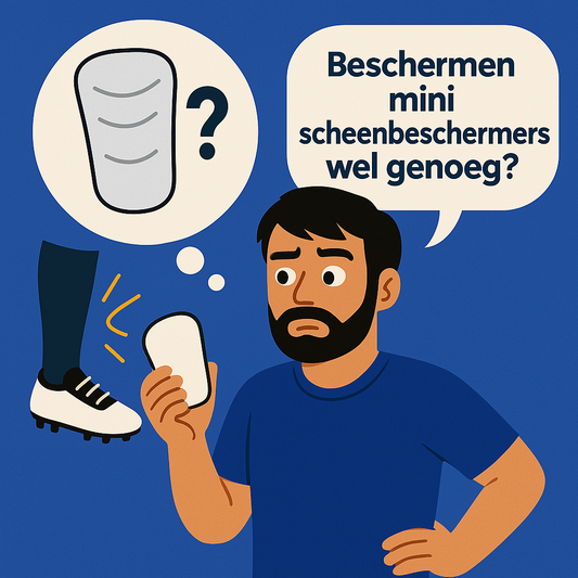 Beschermen mini scheenbeschermers wel genoeg?