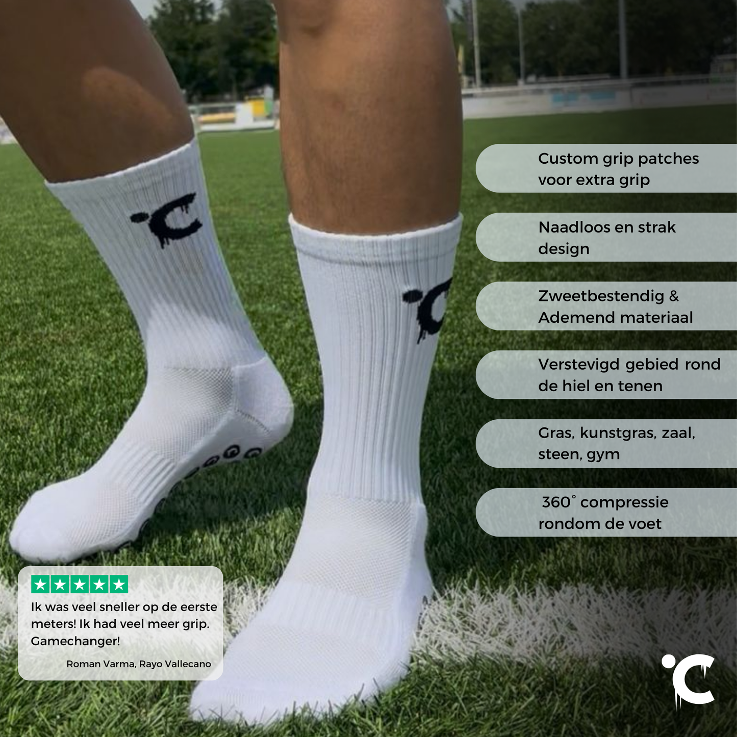 Coldest - Gripsokken