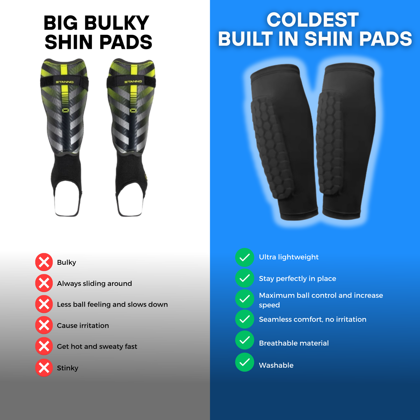 Coldest - Built In Shin Pads